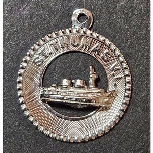 MCM sterling silver St Thomas VI charm